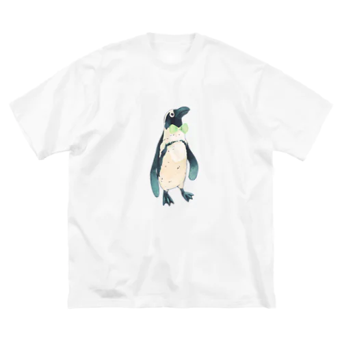 おめかしペンギン ビッグシルエットTシャツ