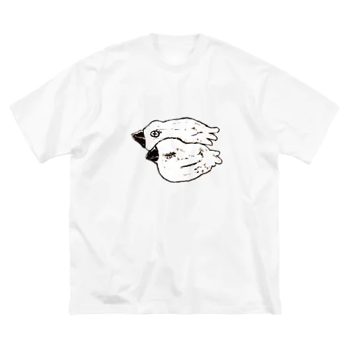 おやすみ文鳥 Big T-Shirt