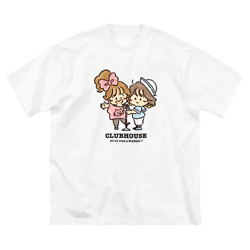 漫才コンビ「CLUBHOUSE」 Big T-Shirt
