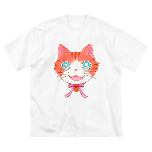 Blueeyes Cat ビッグシルエットTシャツ