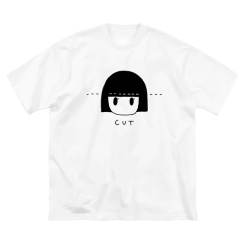 ぱっつんT ビッグシルエットTシャツ