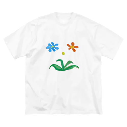 お花のTシャツ Big T-Shirt