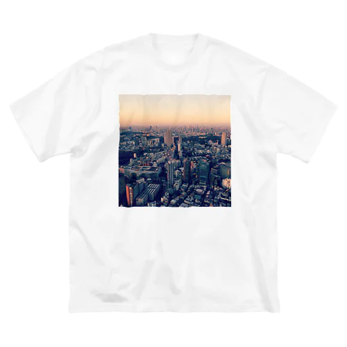 City Sunset ビッグシルエットTシャツ