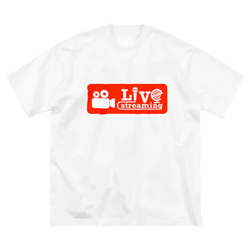 ライブストリーミング協会公式グッズ2 ビッグシルエットTシャツ