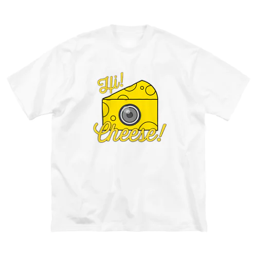 Hi! cheese! (クリア) ビッグシルエットTシャツ