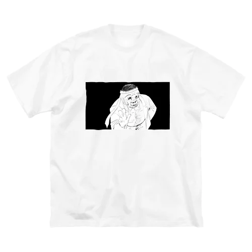 モブおじＴシャツ「渡辺幾彦」 Big T-Shirt