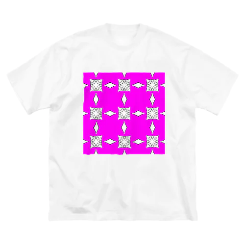 マゼンタタイル Big T-Shirt