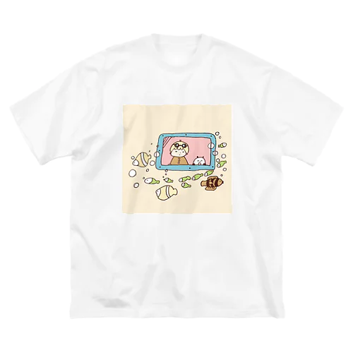 海 ビッグシルエットTシャツ