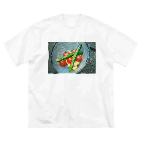 BBQ飯　お野菜たち ビッグシルエットTシャツ