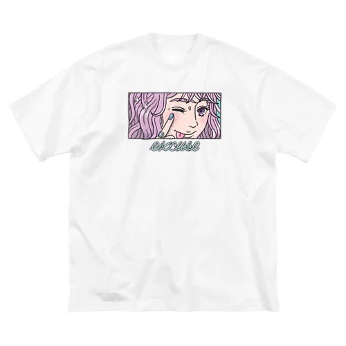 【girl】excuse ビッグシルエットTシャツ