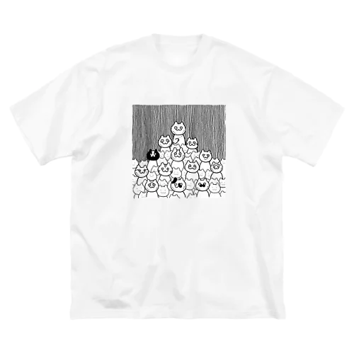 ネコドモトモ Big T-Shirt