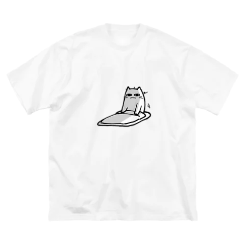 絶起ねこ ビッグシルエットTシャツ