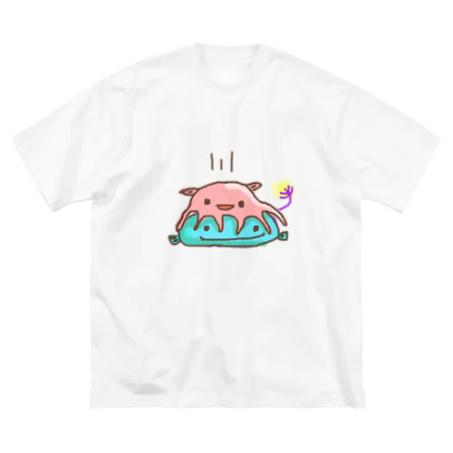 チョウチンアンコウとメンダコちゃん ビッグシルエットTシャツ