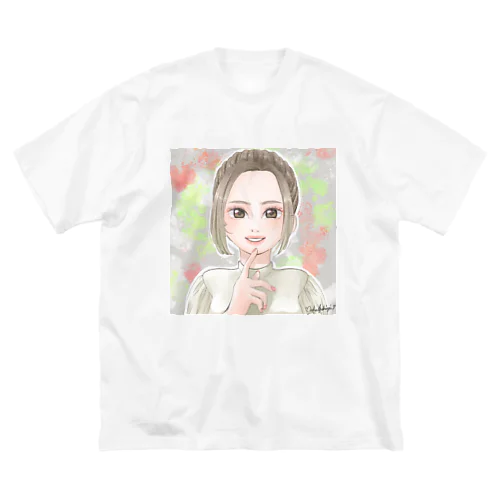 ナチュラルメイク ビッグシルエットTシャツ