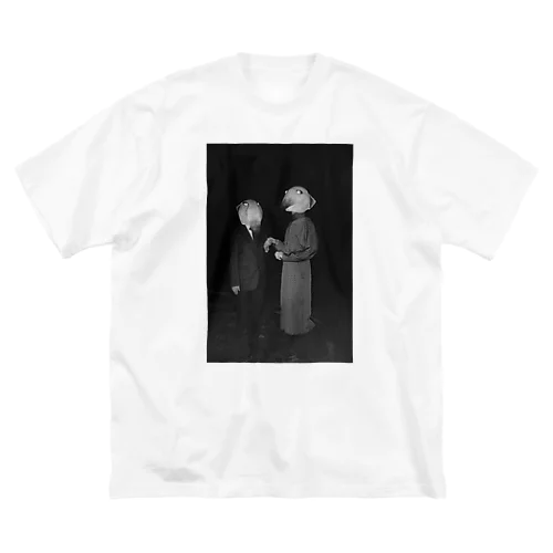 Rattattattattat-creep ビッグシルエットTシャツ