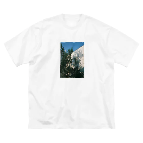 屋上にいる『ギ』 ビッグシルエットTシャツ