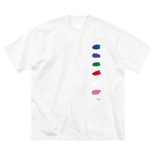 6色 ビッグシルエットTシャツ