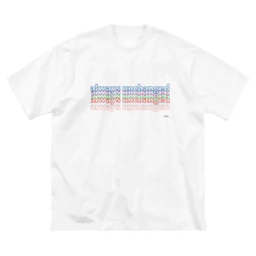 いつも変わらず ビッグシルエットTシャツ