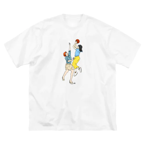 女子バスケ1on1 Big T-Shirt