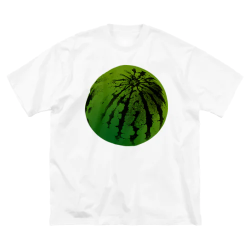 すいか -watermelon- 丸 ビッグシルエットTシャツ