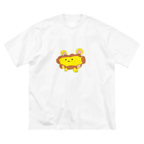 ライオンもくもく Big T-Shirt
