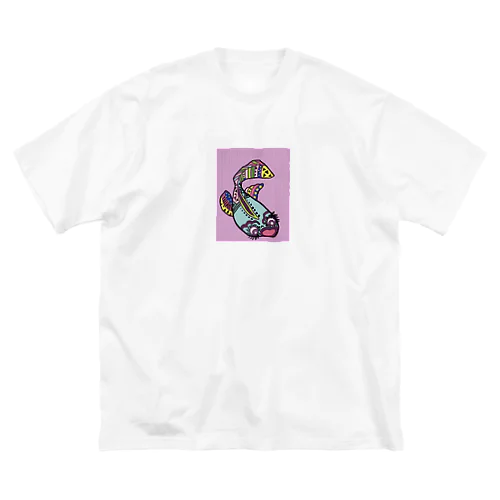 魚かなサカナ ビッグシルエットTシャツ