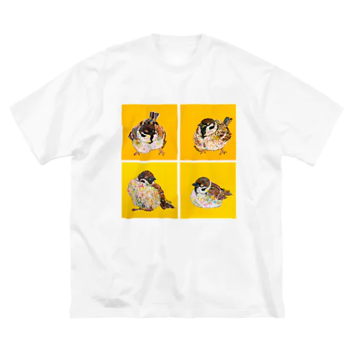 ちゅんTシャツA Big T-Shirt