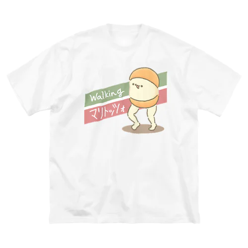 怪奇！歩くマリトッツォ! ビッグシルエットTシャツ