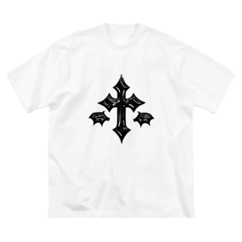 十字架(Black.ver) ビッグシルエットTシャツ