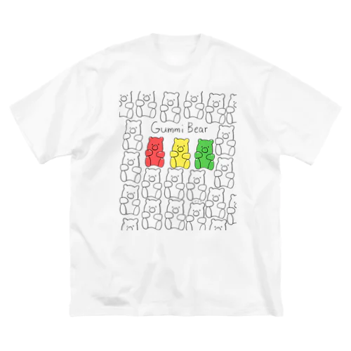 グミベア ビッグシルエットTシャツ