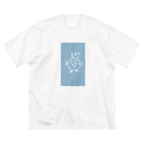 口が2個あるなんて分かってんだよチッチくん ビッグシルエットTシャツ