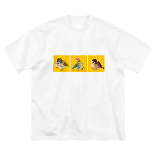 ちゅんTシャツC Big T-Shirt