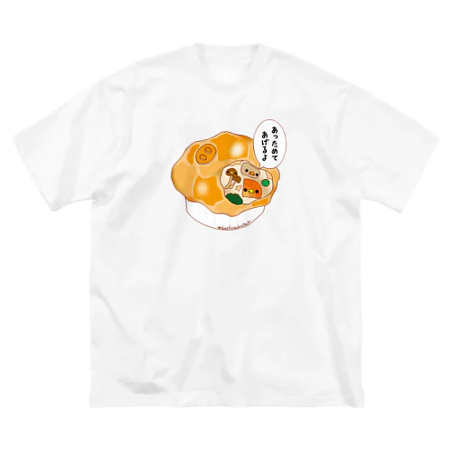 シチュー入りパイ ビッグシルエットTシャツ