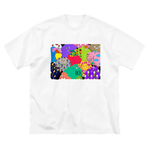 Pigeon Pigeon ビッグシルエットTシャツ