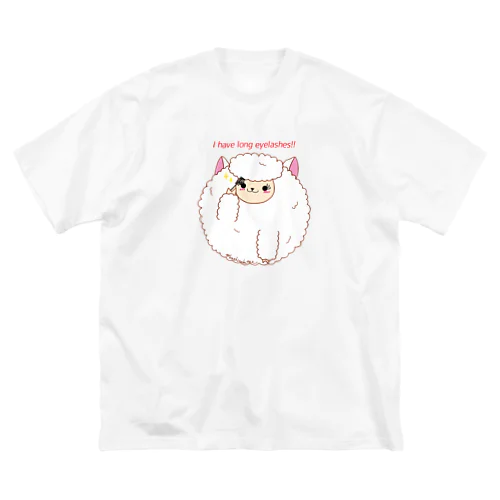 アルパカの自慢 ビッグシルエットTシャツ