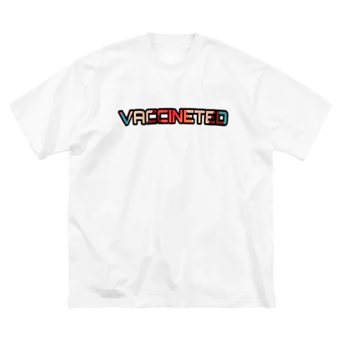 VACCINETED デザイン ビッグシルエットTシャツ