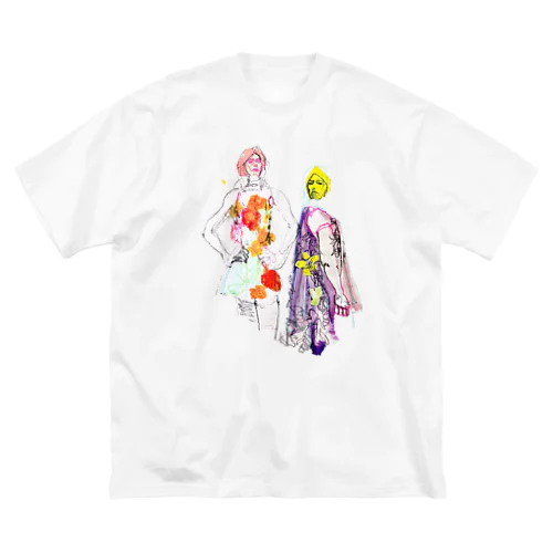 flower girls ビッグシルエットTシャツ