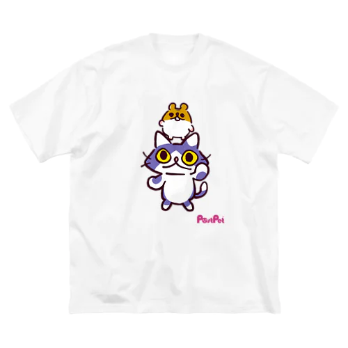 フロとジンパチの友情 ビッグシルエットTシャツ