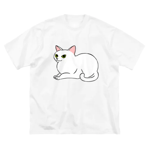 猫 ビッグシルエットTシャツ