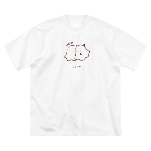 ぽんぽんおばけ　Love Big T-Shirt