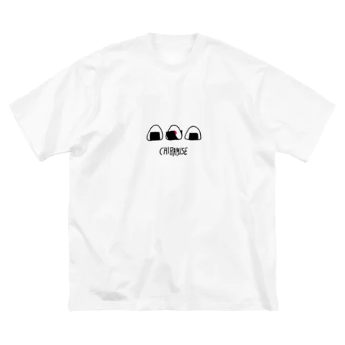 おにぎりサービス ビッグシルエットTシャツ