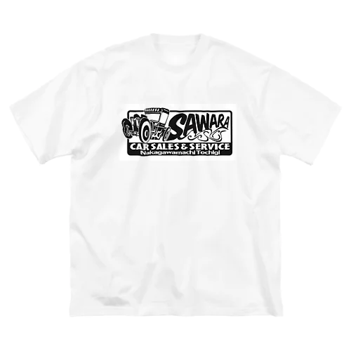 佐原自動車ロゴマーク ビッグシルエットTシャツ