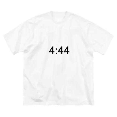 エンジェルナンバー　4:44 ビッグシルエットTシャツ