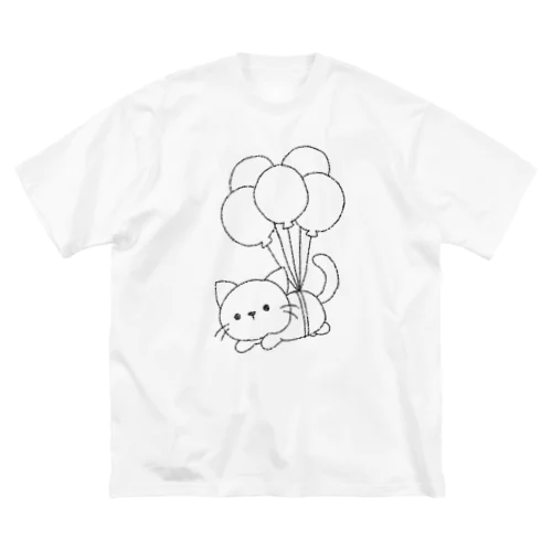 ふわふわぬっこ。 ビッグシルエットTシャツ