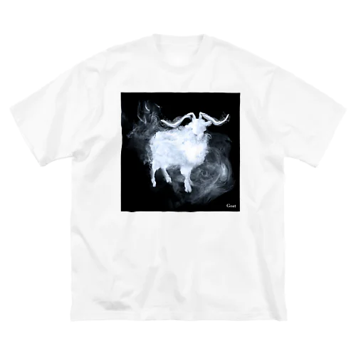 smoke_goat ビッグシルエットTシャツ