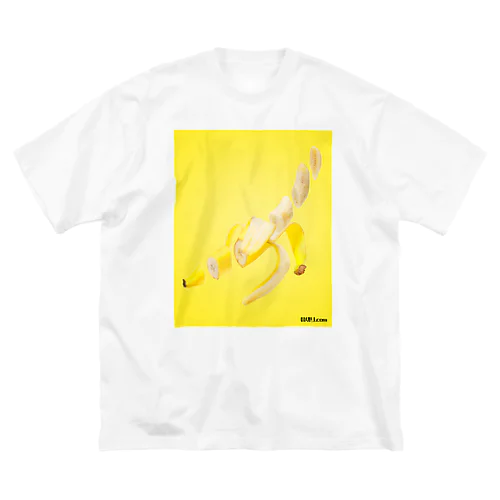 輪切り.com -バナナ- ビッグシルエットTシャツ