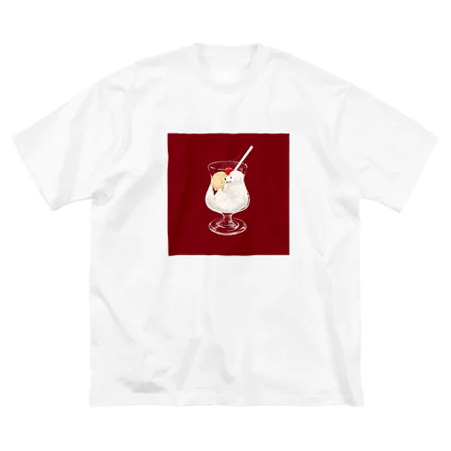 グレートピレニーズのホワイトフロート Big T-Shirt