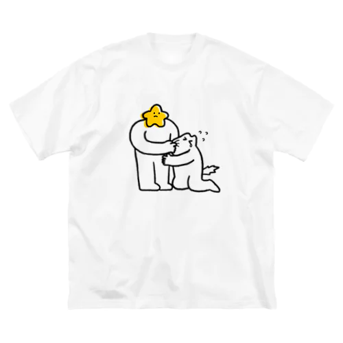 ほしねこ（ぎゅ） Big T-Shirt