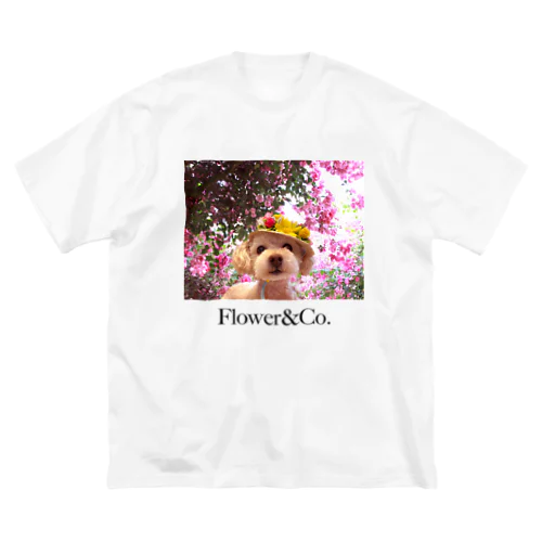 Flower&Co. ビッグシルエットTシャツ