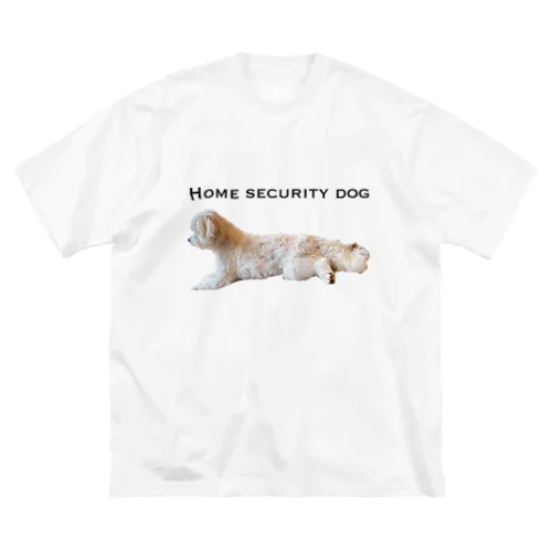 HOME SECURITY DOG ビッグシルエットTシャツ